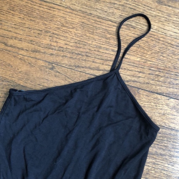 One-Shoulder Black Bodysuit - Picture 3 of 4